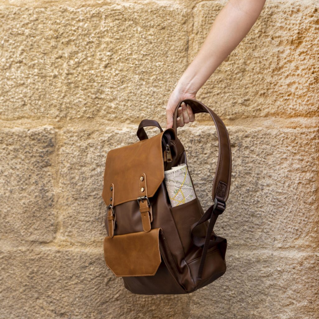 women's leather laptop bag
